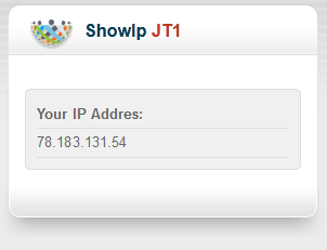 ShowIp JT1 Joomla 2.5-3.0