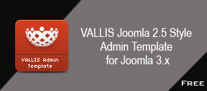 Vallis - Joomla 3.x Admin Template